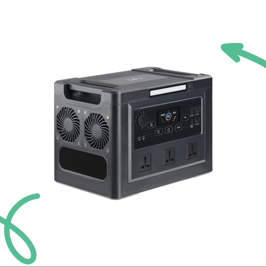 Portable outdoor power supply 