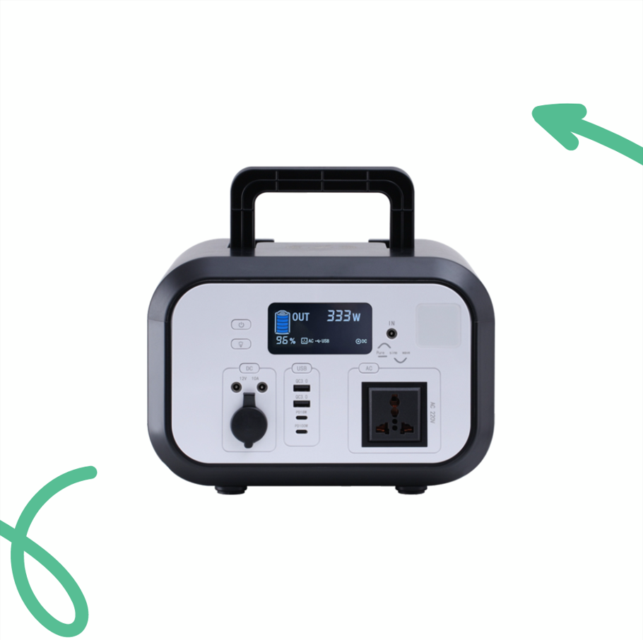 Portable outdoor power supply 